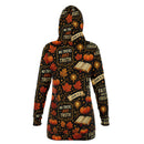 Faith Over Fright Hoodie Dress – Women's Christian Fall Harvest Pumpkin Pullover - Encore2woXS