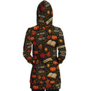 Faith Over Fright Hoodie Dress – Women's Christian Fall Harvest Pumpkin Pullover - Encore2woXS
