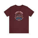 Family Pride Crest T-Shirt | Traditional Values | Traditional Family Crest Tee - Encore2woMaroonS