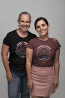 Family Pride Crest T-Shirt | Traditional Values | Traditional Family Crest Tee - Encore2woMaroonS