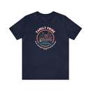 Family Pride Crest T-Shirt | Traditional Values | Traditional Family Crest Tee - Encore2woNavyS