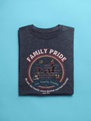 Family Pride Crest T-Shirt - Traditional Values - Encore2woMaroonS