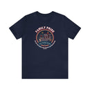 Family Pride Crest T-Shirt - Traditional Values - Encore2woNavyS