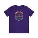 Family Pride Crest T-Shirt - Traditional Values - Encore2woTeam PurpleS
