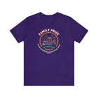 Family Pride Crest T-Shirt - Traditional Values - Encore2woTeam PurpleS