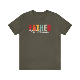 FATHER: The Protector Dad T-Shirt Gift - Encore2woArmyS