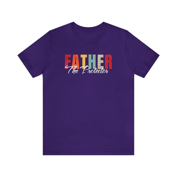FATHER: The Protector T-Shirt Dad Gift Gift for Him - Encore2woArmyS