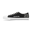 Fear No Evil Women's Sneakers with Psalm 23 Logo - Encore2woUS 5.5White sole