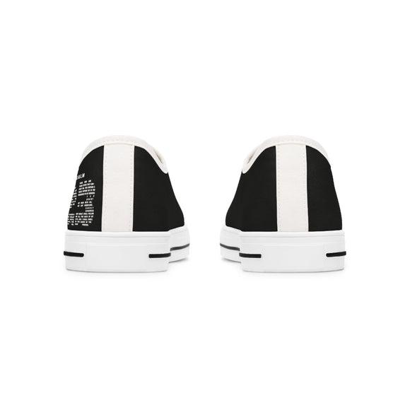 Fear No Evil Women's Sneakers with Psalm 23 Logo - Encore2woUS 5.5White sole