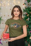 Festive 'Tis the Season Folks' Holiday Christmas T-Shirt Unisex - Encore2woBlackS