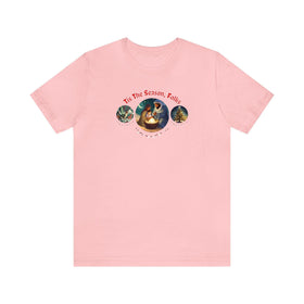 Festive 'Tis the Season Folks' Holiday Christmas T-Shirt Unisex - Encore2woPinkS