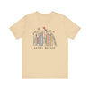 Floral Social Worker Tee Inspirational Career Appreciation Gift Shirt - Encore2woSoft CreamS