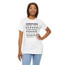 For Everything There is a Reason Eccl 3:15 Bold Text T-Shirt - Encore2woRedS