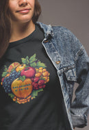 Fruits of the Spirit T-Shirt Christian Inspirational Tee Christian Apparel - Encore2woBlackS