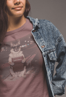 German Shepherd Night Photo Tee - Dog Portrait Graphic T-Shirt - Christian Dog Lover Tee - Encore2woNavyS