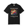 Give Thanks to the Lord Boho Floral Christian Graphic Tee - Encore2woBlackS