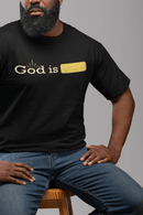 God Is Comfort Colors 1717 Minimalist Faith Statement Graphic Tee - Encore2woBlue JeanS
