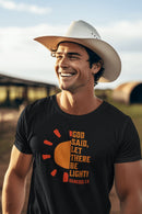 God Said, Let There Be Light Sun T-Shirt - Encore2woBlackS