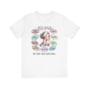 God Says Biblical Affirmations Graphic Tee Inspirational Christian Shirt - Encore2woWhiteS