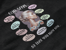 God Says Biblical Affirmations Graphic Tee Inspirational Christian Shirt - Encore2woWhiteS