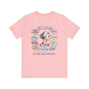 God Says Biblical Affirmations Graphic Tee Inspirational Christian Shirt - Encore2woPinkS