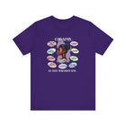 God Says Biblical Affirmations Tee Inspirational Faith Shirt - Encore2woTeam PurpleS