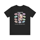 "God Says" T-Shirt - Biblical Affirmations Illustration designed for Woman - Encore2woBlackS