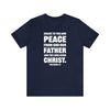 Grace and Peace Philemon 1:3 Unisex Christian T-Shirt - Encore2woNavyS