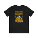 Greater Is He I John 4:4 Unisex Empowering T-Shirt - Encore2woBlackS