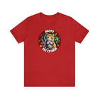 Happy Fat Catmus Unisex Funny Christmas T-Shirt - Encore2woRedS