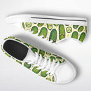 Happy Pickle Low Top Sneakers – Cute Pickle Canvas Shoes - Encore2woW 5 / M 3