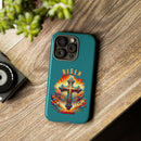 He Is Risen Christian Cross Phone Case for iPhone 15 & Samsung S23 - Encore2woiPhone 15 Pro MaxMatte