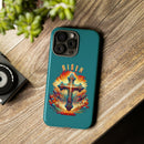 He Is Risen Christian Cross Phone Case for iPhone 15 & Samsung S23 - Encore2woiPhone 15 Pro MaxMatte