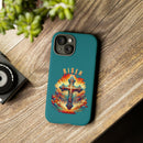 He Is Risen Christian Cross Phone Case for iPhone 15 & Samsung S23 - Encore2woiPhone 15 Pro MaxMatte