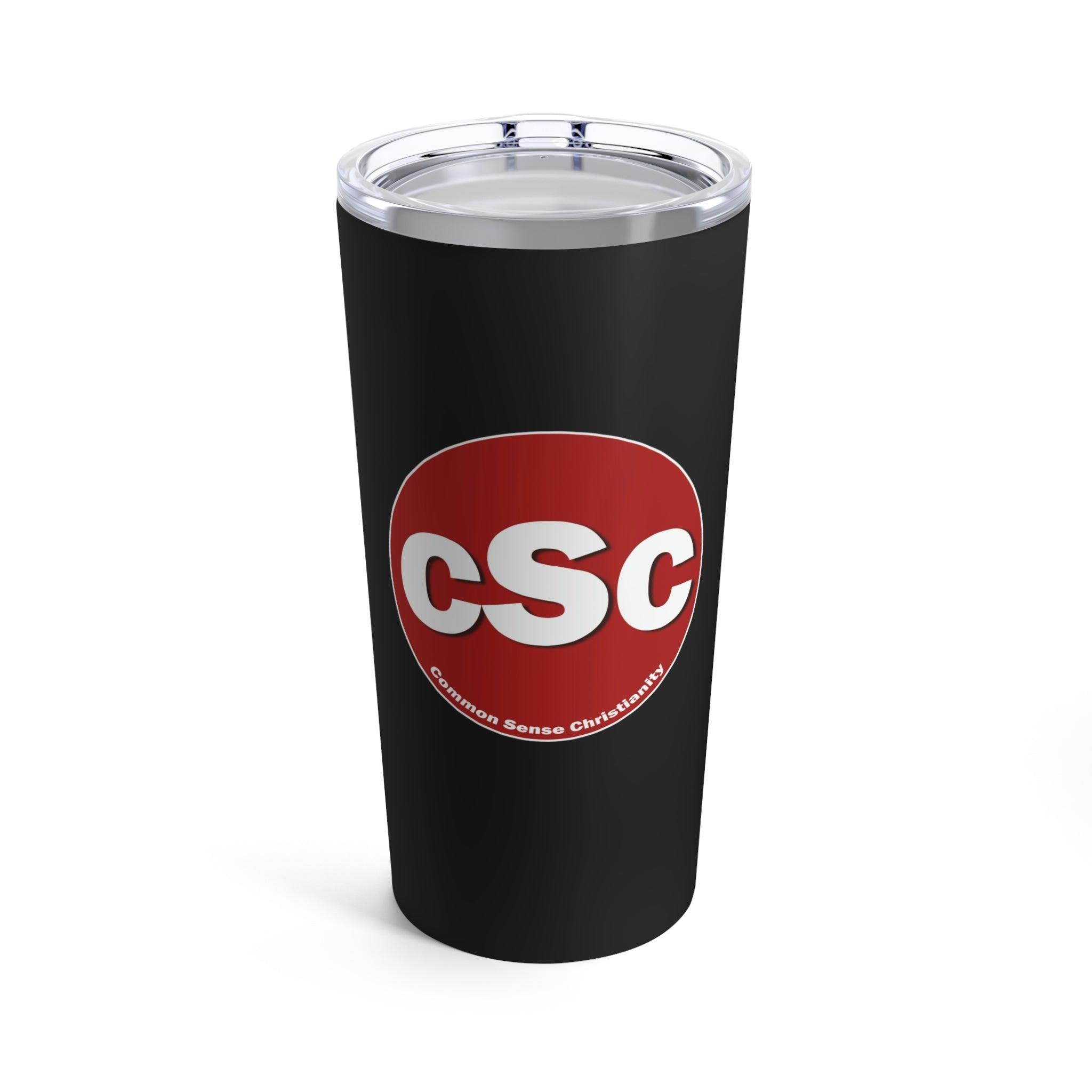 High Quality Common Sense Christianity CSC Tumbler 20oz - Encore2wo20oz