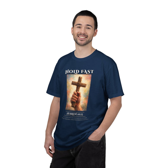 Hold Fast Hebrews 10:23 Comfort Colors 1717 Christian Graphic Tee - Encore2woChiliS