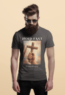 Hold Fast Hebrews 10:23 Comfort Colors 1717 Christian Graphic Tee - Encore2woGraphiteS