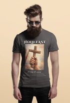 Hold Fast Hebrews 10:23 Comfort Colors 1717 Christian Graphic Tee - Encore2woGraphiteS