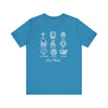 Icons of Faith and Life T-Shirt - Christian Virtues Design - Encore2woAquaS