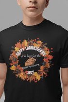 I'm Here for the Sweet Potato Pie - Funny Comfort Colors Thanksgiving Shirt - Encore2woBlackS