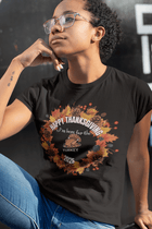 I'm Here for the Turkey - Funny Comfort Colors Thanksgiving Dinner Shirt - Encore2woBlackS