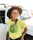 I'm in a Pickle T-Shirt Woman's Face Inside, Dill Pickle lovers, Humorous, Funny - Encore2woYellowS