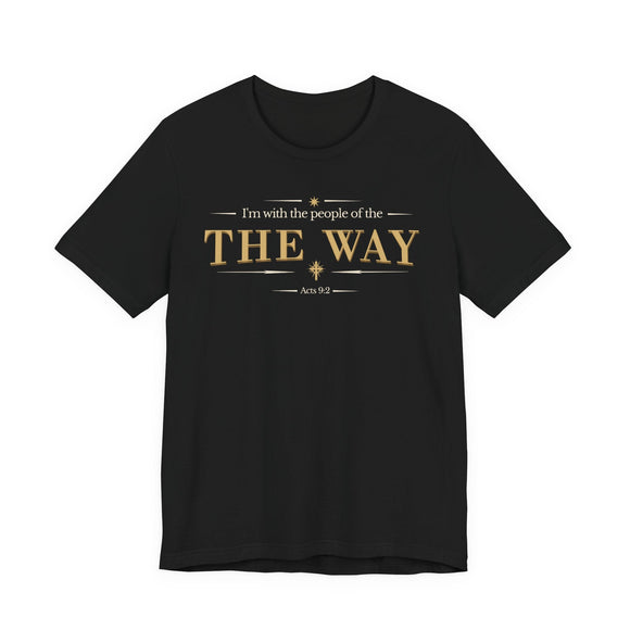 I’m With the People of THE WAY – Acts 9:2 Christian T-Shirt - Encore2woMaroonS