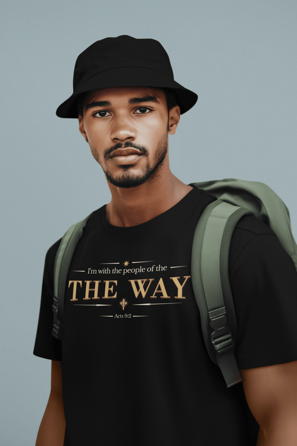 I’m With the People of THE WAY – Acts 9:2 Christian T-Shirt - Encore2woMaroonS