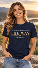 I’m With the People of THE WAY – Acts 9:2 Christian T-Shirt - Encore2woMaroonS