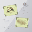 Inspired 2024 Bible - Centered Wall Calendar - Encore2wo14" x 11.5"Glossy