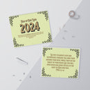 Inspired 2024 Bible - Centered Wall Calendar - Encore2wo14" x 11.5"Glossy