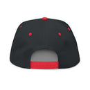 Iron Sharpens Iron Embroidered Flat Bill Cap Proverbs 27:17 Hat - Encore2woOne sizeRed