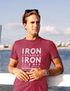 Iron Sharpens Iron T-Shirt - Proverbs 27:17 - Encore2woRedS