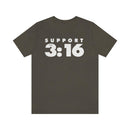 John 3:16 Support Unisex T-Shirt - Encore2woArmyXS